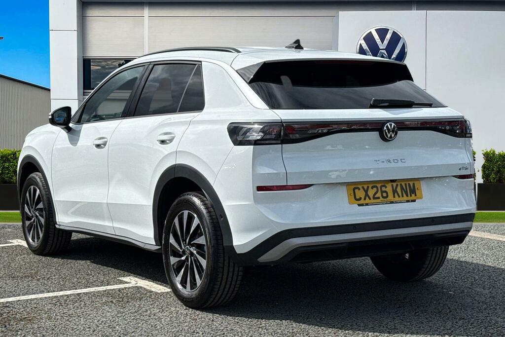 Volkswagen T-Roc 1.5 Etsi 150 Life Dsg Led Plus Lights, Tech Pack, CX26KNM White #2