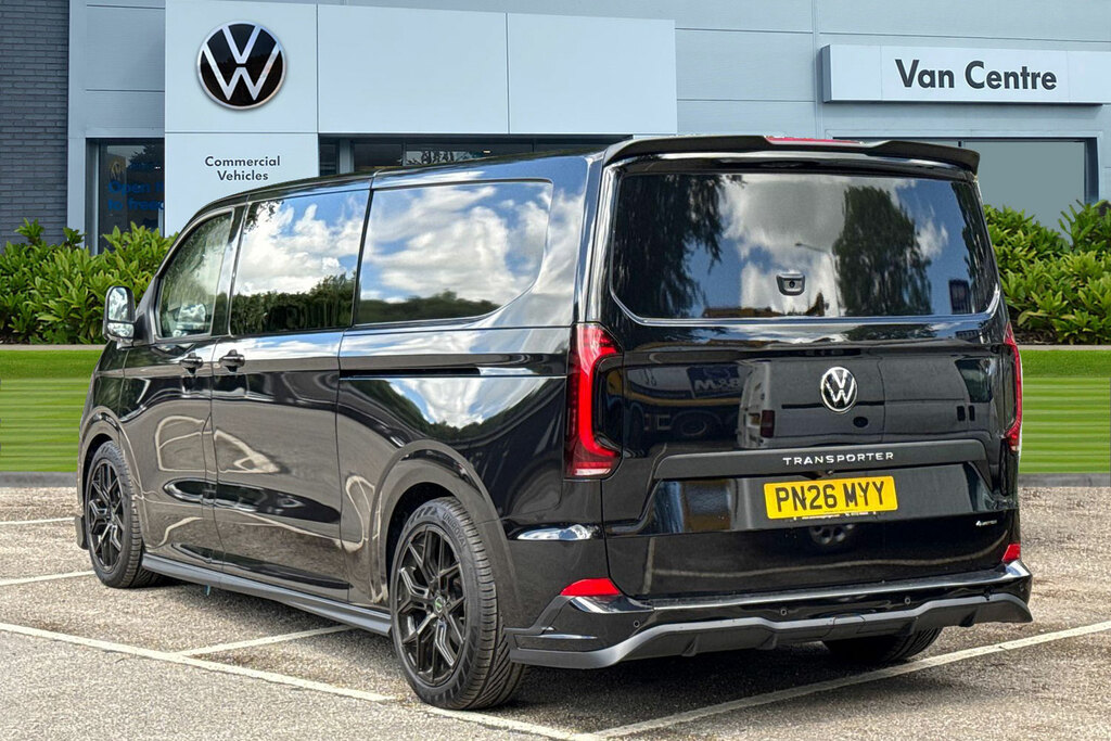 Volkswagen Transporter 2.0 Tdi 150 Commerce Pro Kombi Van Conversion 4Mot Black #2