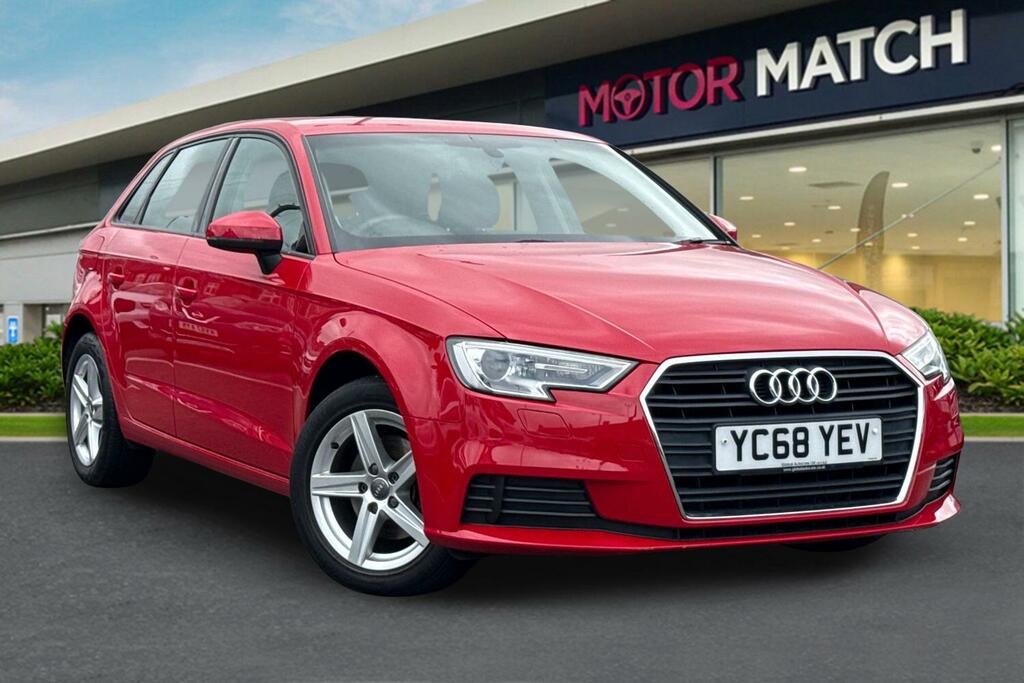 Audi A3 1.6 Tdi 30 Se Technik Sportback S Tronic Euro 6 S Red