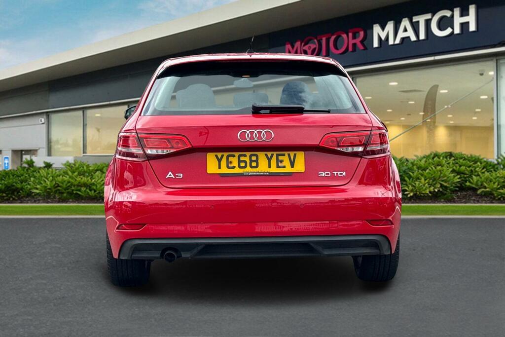 Audi A3 1.6 Tdi 30 Se Technik Sportback S Tronic Euro 6 S Red #4