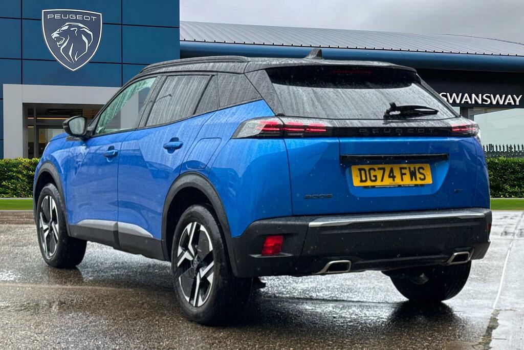Peugeot 2008 1.2 Puretech Gt Eat Euro 6 Ss DG74FWS Blue #2