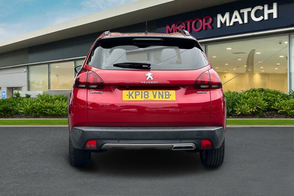 Peugeot 2008 1.6 Bluehdi Gt Line Euro 6 Ss Red #4