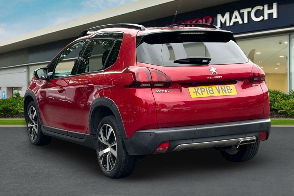 Peugeot 2008 1.6 Bluehdi Gt Line Euro 6 Ss Red #2