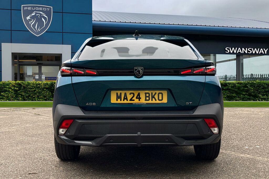 Peugeot 408 1.2 Puretech Gt Fastback Eat Euro 6 Ss Blue #4