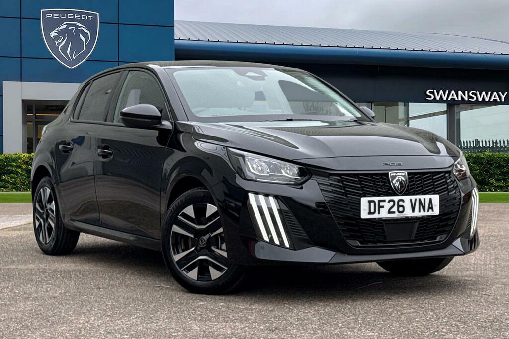 Peugeot 208 1.2 Allure E-dsc6 Euro 6 Ss Black