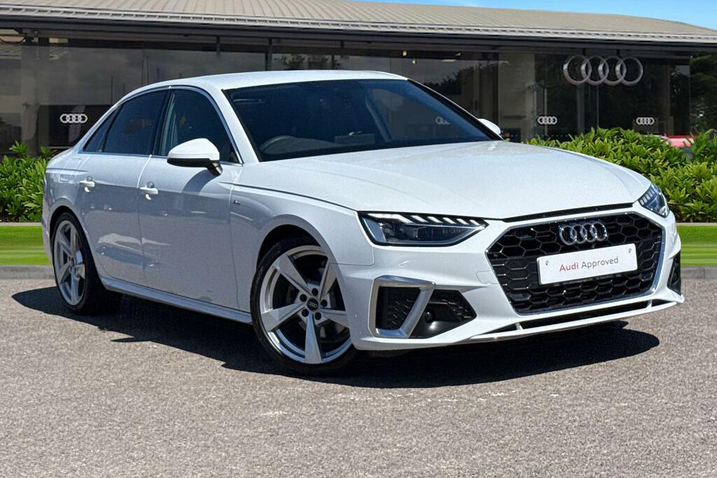 Audi A4 S Line 35 Tfsi 150 Ps S Tronic White