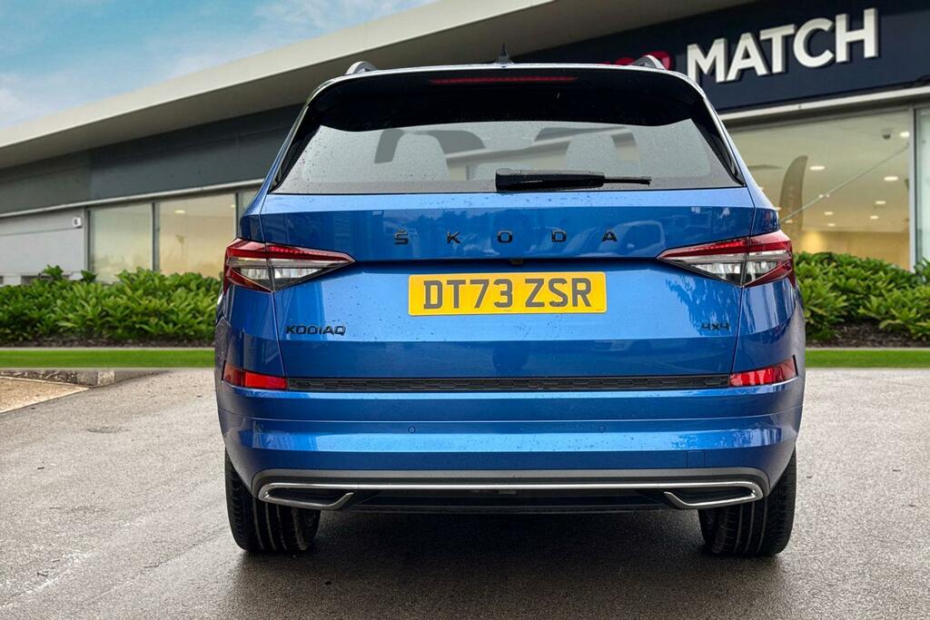 Skoda Kodiaq 2.0 Tsi Sportline Dsg 4Wd Euro 6 Ss 7 Seat Blue #4
