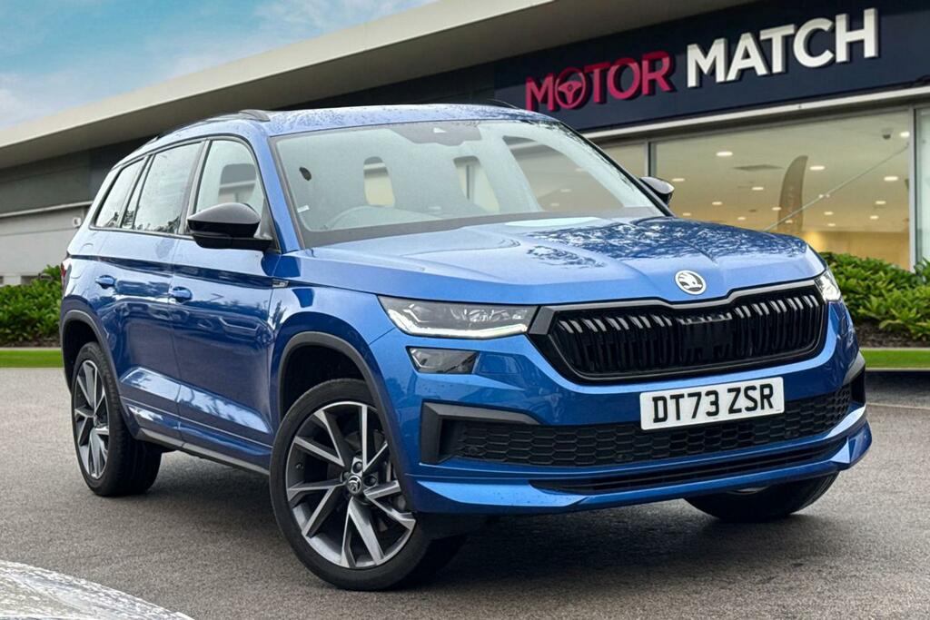 Skoda Kodiaq 2.0 Tsi Sportline Dsg 4Wd Euro 6 Ss 7 Seat Blue