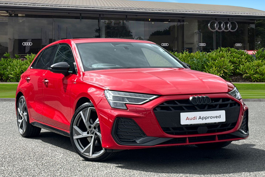 Audi A3 Black Edition Tdi 150 Ps S Tronic Red