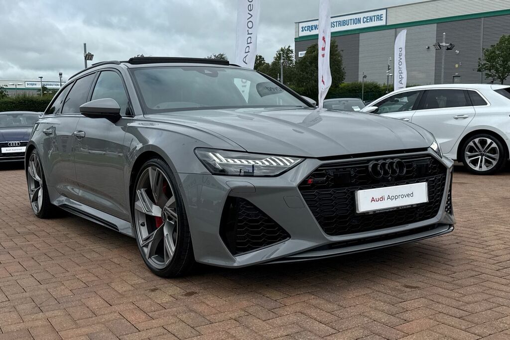 Audi RS6 Avant Estate Black #8