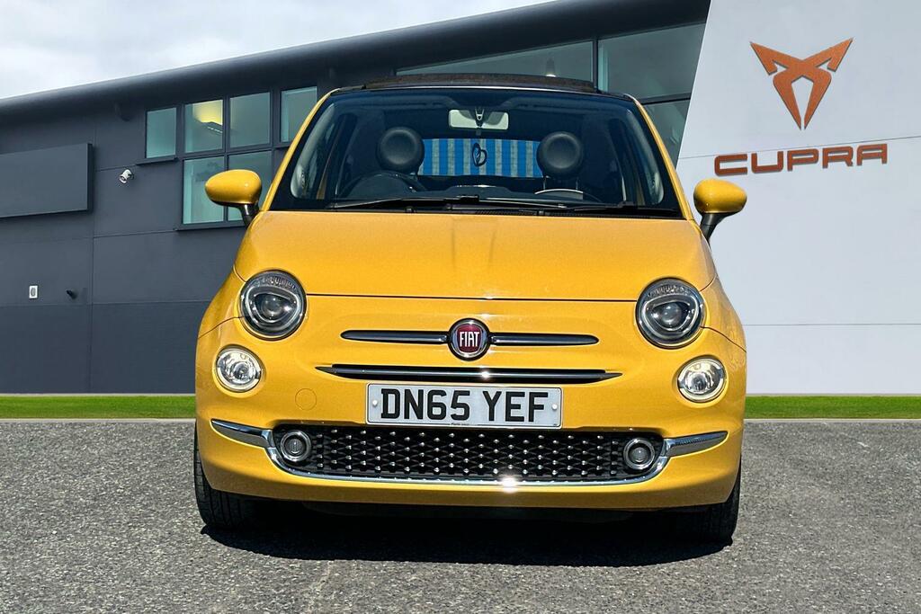 Fiat 500 1.2 Lounge Yellow #5