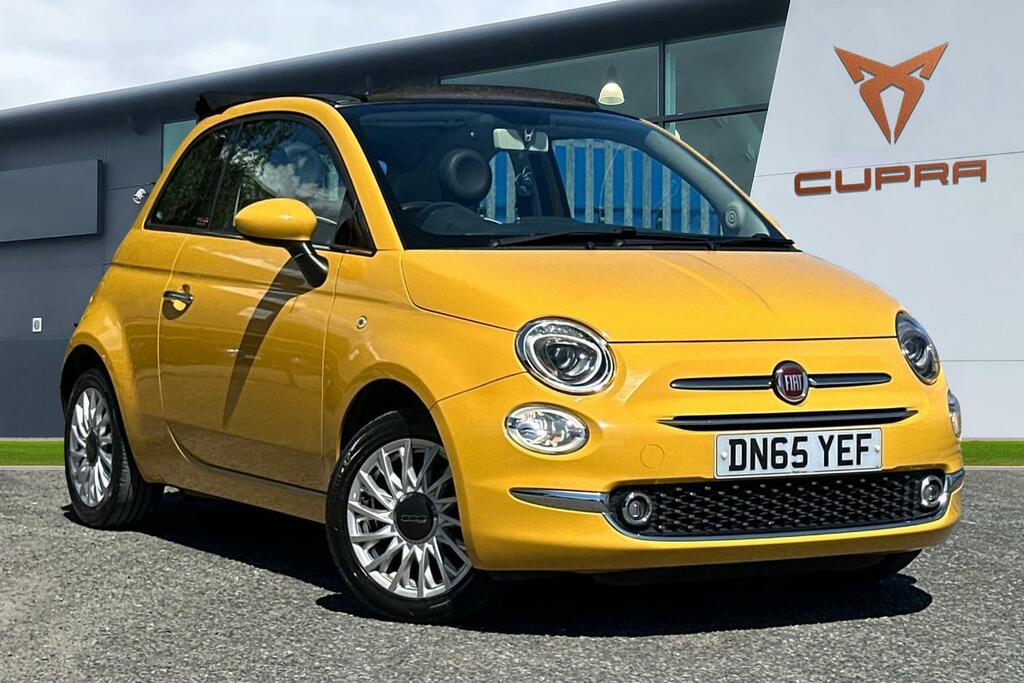 Fiat 500 1.2 Lounge Yellow
