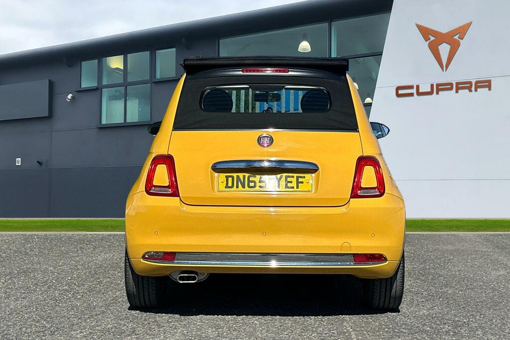 Fiat 500C 1.2 Eco Lounge Euro 6 Ss Yellow #4