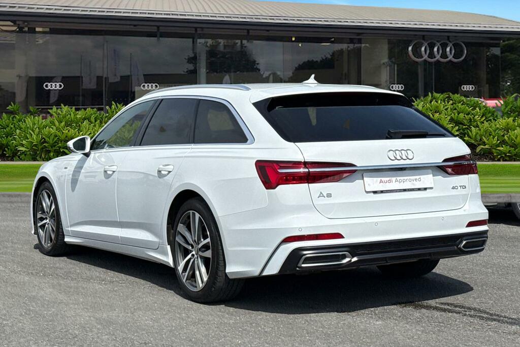 Audi A6 Avant Avant S Line 40 Tdi 204 Ps S Tronic White #2