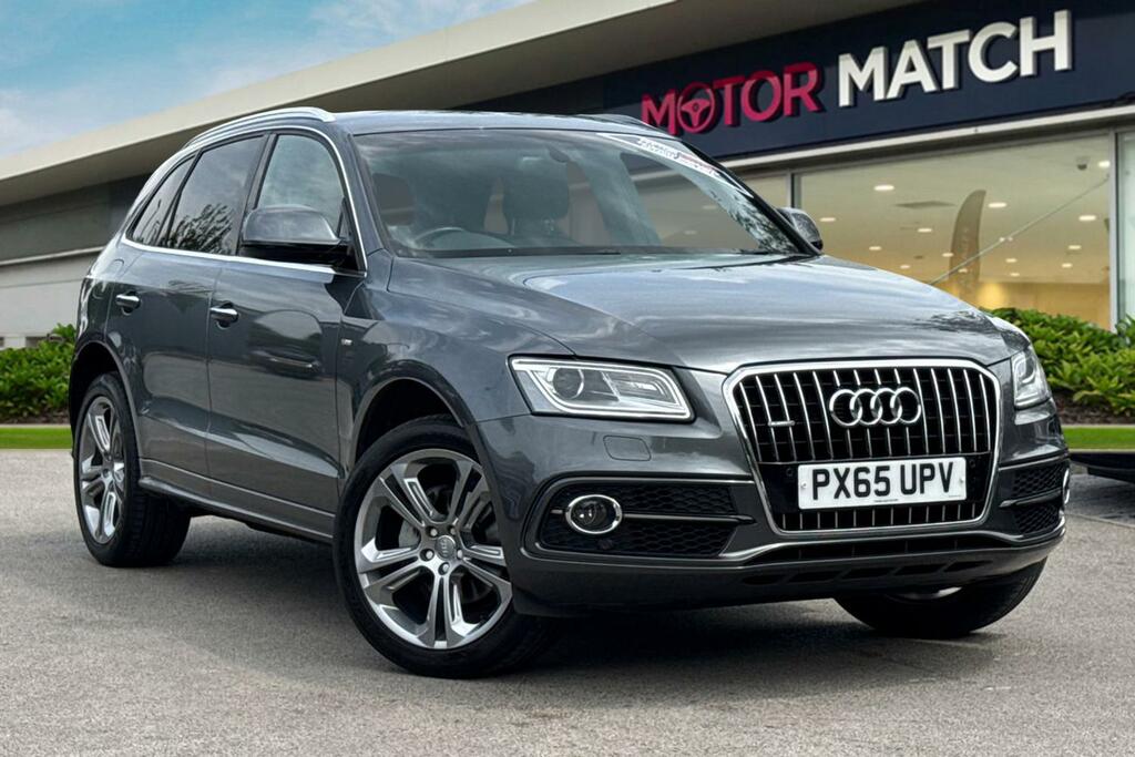 Audi Q5 2.0 Tdi S Line Plus Quattro Euro 6 Ss Grey