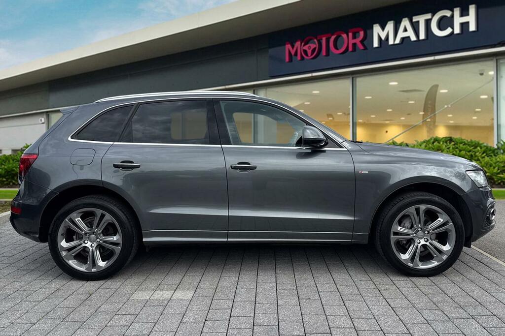 Audi Q5 2.0 Tdi S Line Plus Quattro Euro 6 Ss Grey #3