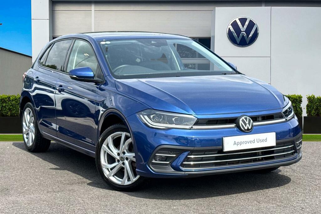 Volkswagen Polo 1.0 Tsi Style 17 Tortosa Alloy, Rear Tints Blue