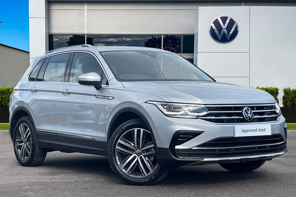 Volkswagen Tiguan 2.0 Tdi 4Motion Elegance Dsg Pan Roof, Keyles Silver