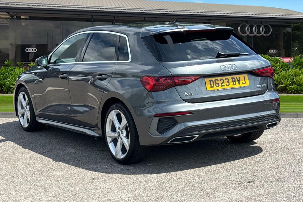 Audi A3 S Line 35 Tdi 150 Ps S Tronic DG23BVJ Grey #2