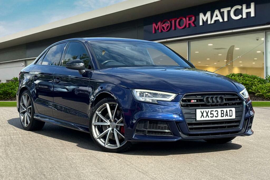 Audi S3 2.0 Tfsi Black Edition S Tronic Quattro Euro 6 S Blue