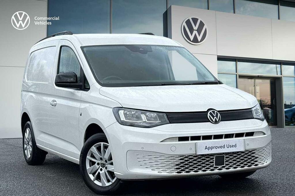 Volkswagen Caddy C20 Cargo Commerce Pro Swb 122 Ps 2.0 Tdi 7Sp Dsg White