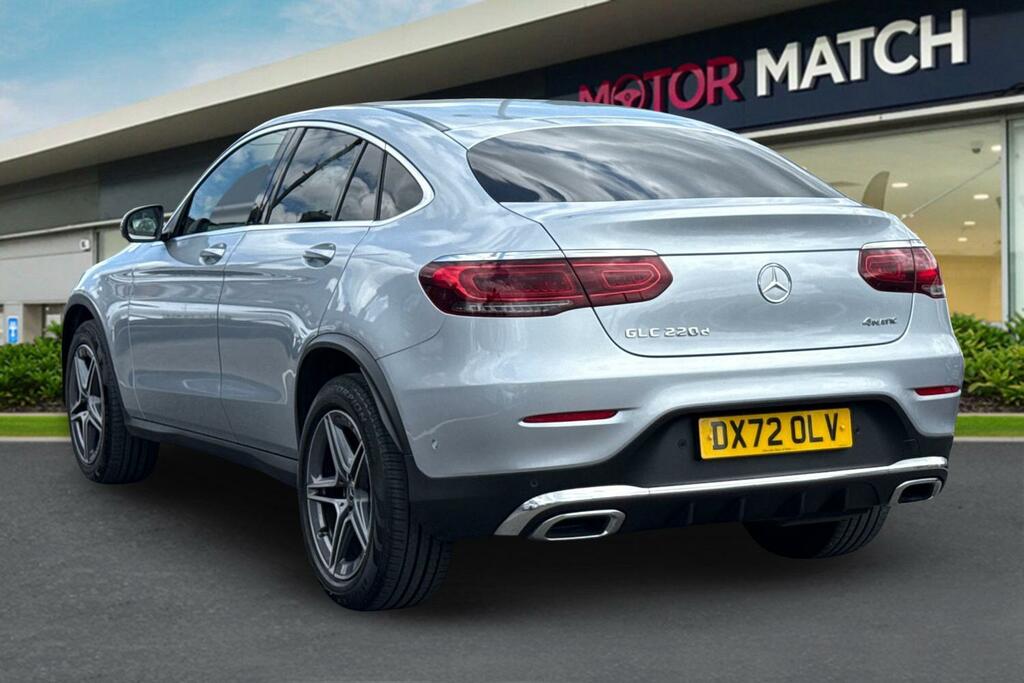 Mercedes-Benz GLC Class 2.0 Glc220d Amg Line Coupe G-tronic 4Matic Euro 6 DX72OLV Silver #2