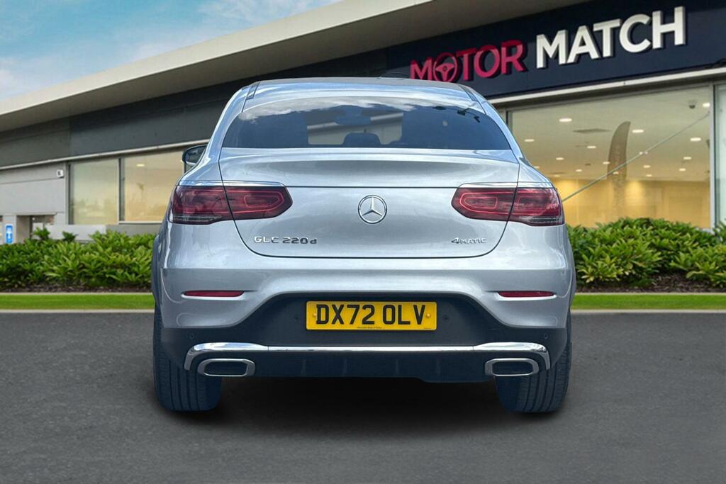 Mercedes-Benz GLC Class 2.0 Glc220d Amg Line Coupe G-tronic 4Matic Euro 6 DX72OLV Silver #4