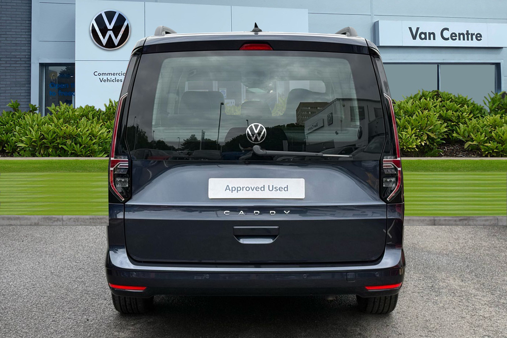 Volkswagen Caddy Maxi Life 2.0 Tdi 122 Life Dsg Tech Pack Blue #4