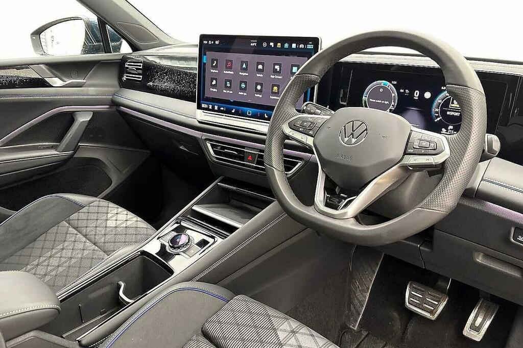 Volkswagen Tiguan 1.5 Tsi 272 Ehybrid R-line Dsg Iq Lights, Sunroof Blue #6