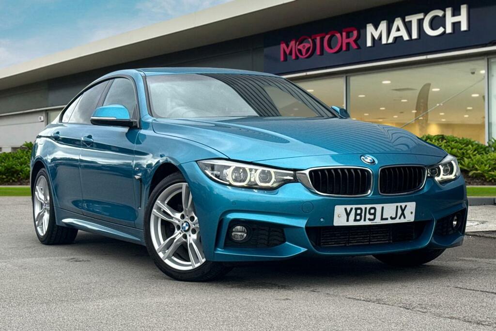 BMW 4 Series Gran Coupe 2.0 420D M Sport Euro 6 Ss Blue