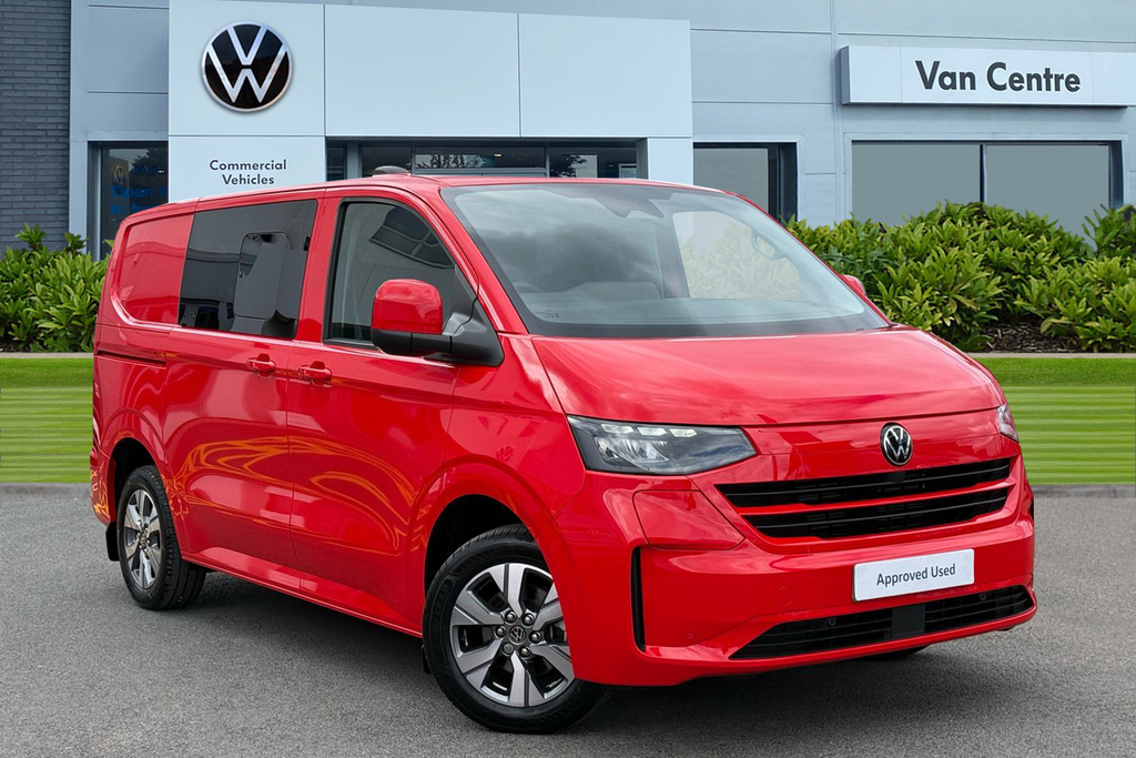 Volkswagen E-Transporter 218Ps 65Kwh Commerce Pro Kombi Van Red