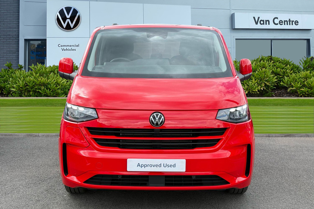Volkswagen E-Transporter 218Ps 65Kwh Commerce Pro Kombi Van Red #5