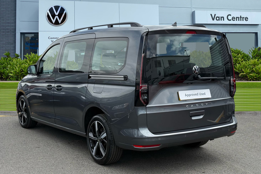 Volkswagen Caddy Maxi Life 2.0 Tdi 122 Life Dsg Tech Pack Grey #2