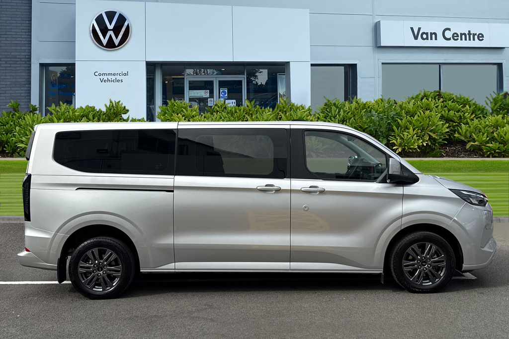 Ford Tourneo Custom 2.5 Phev 232Ps L2 Lwb Titanium 9 Seater Silver #3