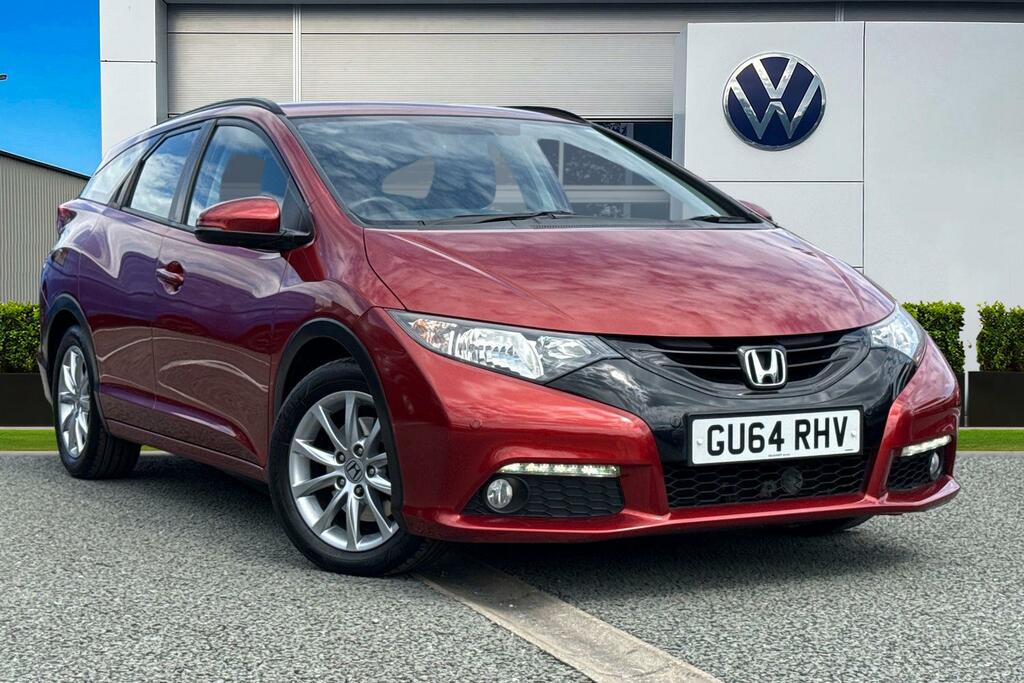 Honda Civic 1.6 I-dtec Se Plus Tourer Euro 5 Ss Red