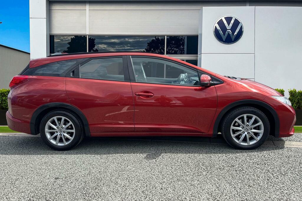 Honda Civic 1.6 I-dtec Se Plus Tourer Euro 5 Ss Red #3