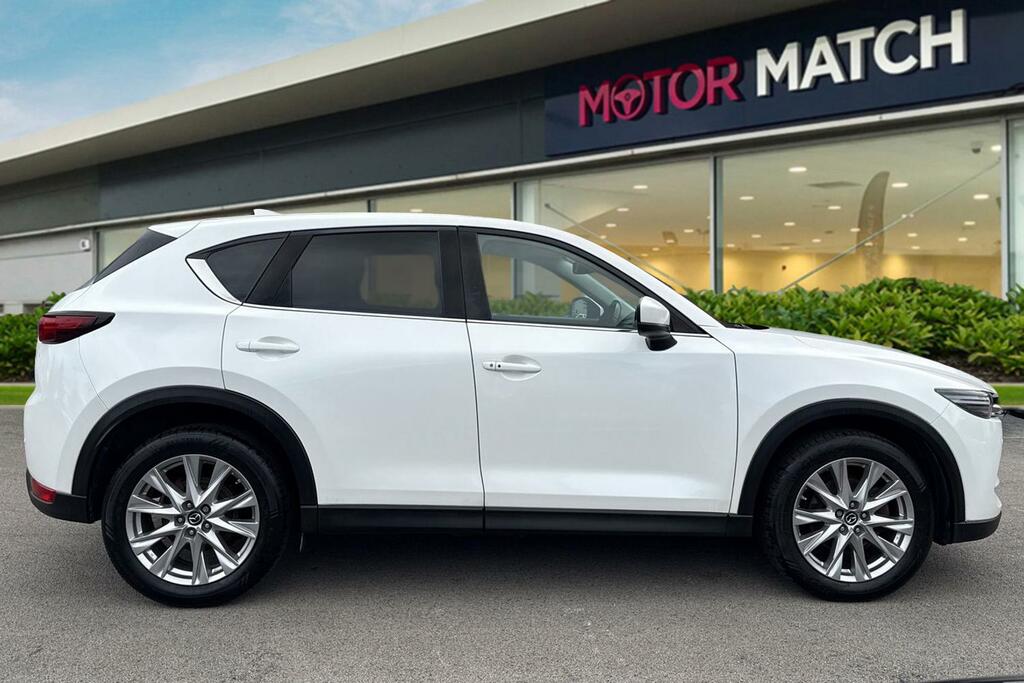 Mazda CX-5 2.2 Skyactiv-d Sport Nav Euro 6 Ss White #3