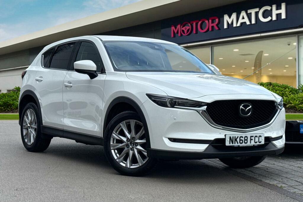 Mazda CX-5 2.2 Skyactiv-d Sport Nav Euro 6 Ss White
