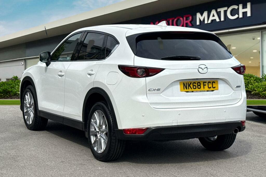 Mazda CX-5 2.2 Skyactiv-d Sport Nav Euro 6 Ss White #2