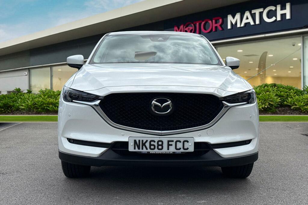 Mazda CX-5 2.2 Skyactiv-d Sport Nav Euro 6 Ss White #5