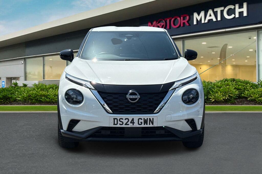 Nissan Juke 1.6 N-connecta Euro 6 DS24GWN White #5