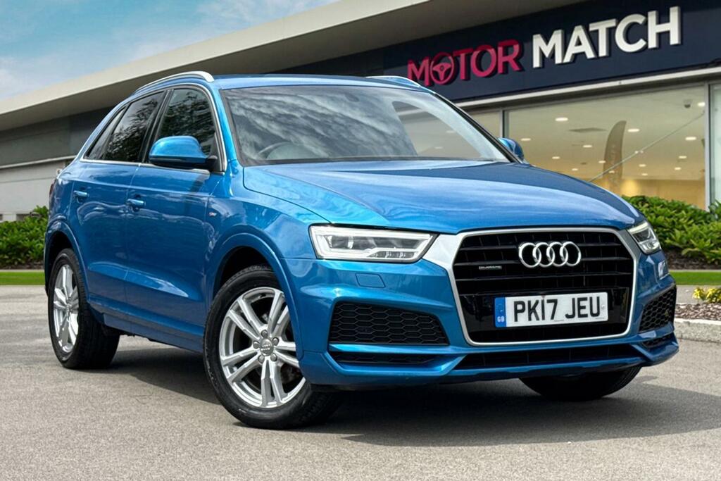 Audi Q3 2.0 Tdi S Line Edition S Tronic Quattro Euro 6 S Blue