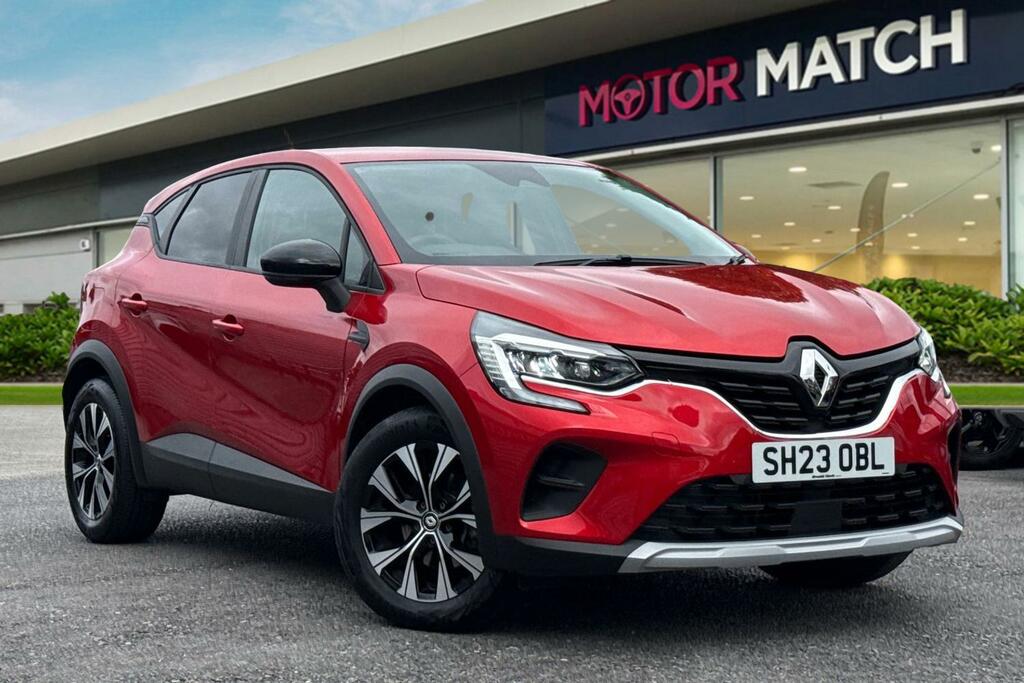 Renault Captur 1.6 E-tech Evolution Euro 6 Ss SH23OBL Red