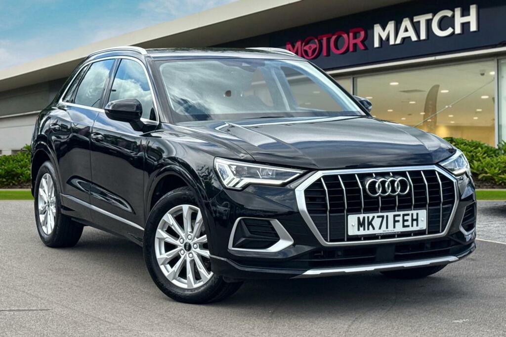 Audi Q3 2.0 Tdi 35 Sport S Tronic Euro 6 Ss MK71FEH Black