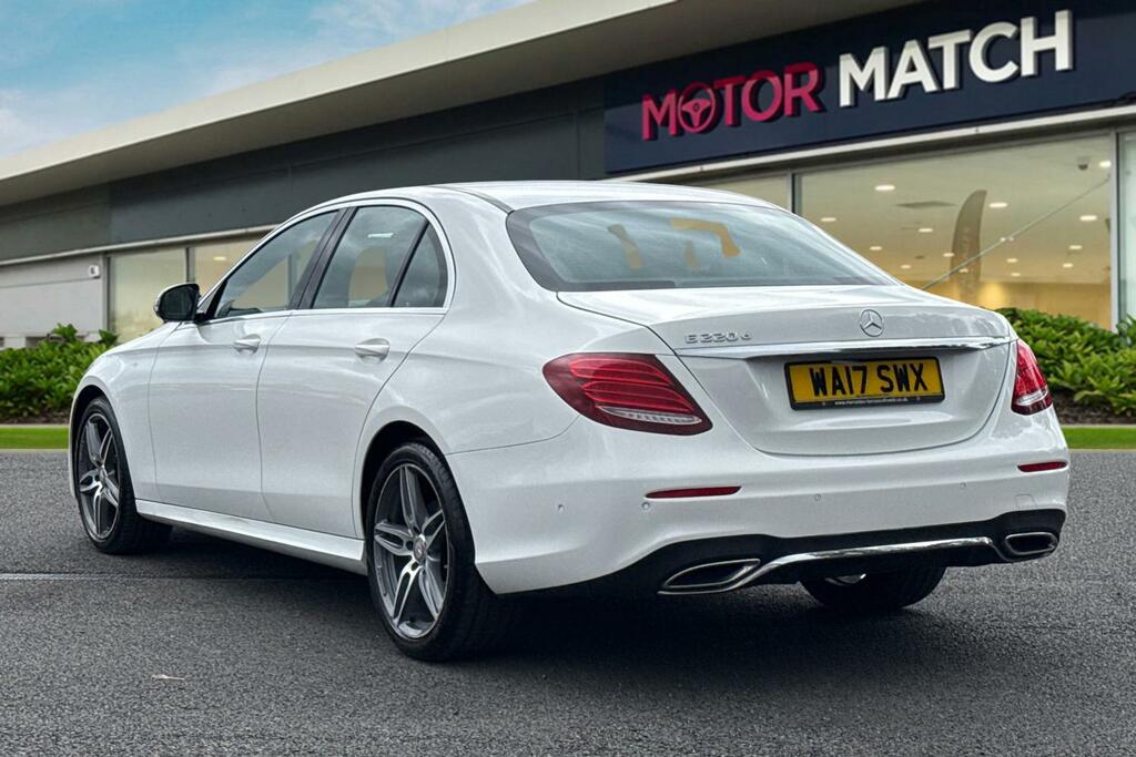 Mercedes-Benz E Class 2.0 E220d Amg Line G-tronic Euro 6 Ss WA17SWX White #2