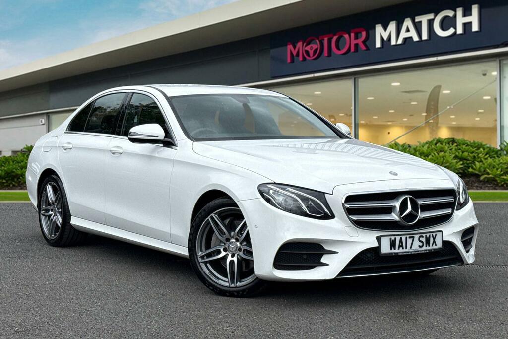 Mercedes-Benz E Class 2.0 E220d Amg Line G-tronic Euro 6 Ss WA17SWX White
