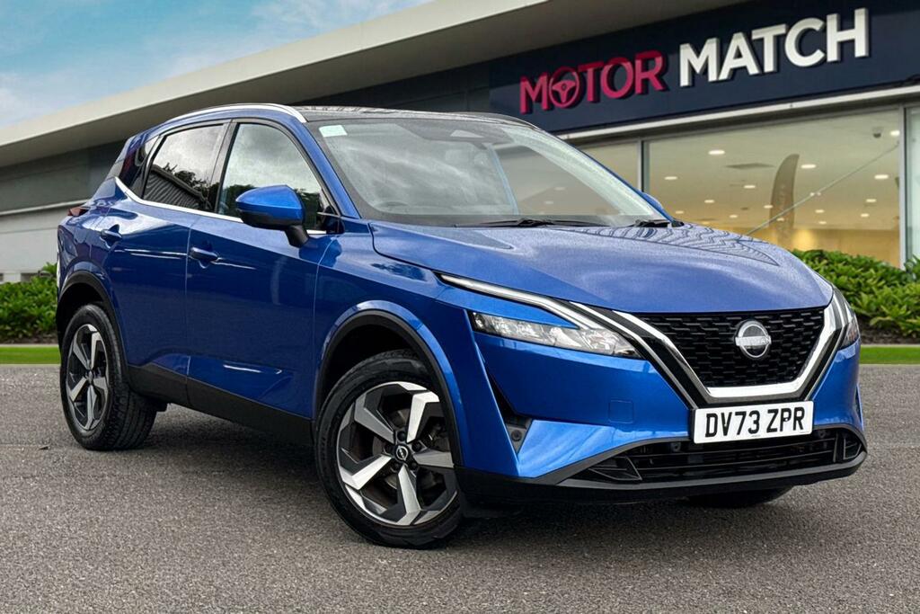 Nissan Qashqai 1.3 Dig-t Mhev N-connecta Xtron Euro 6 Ss DV73ZPR Blue