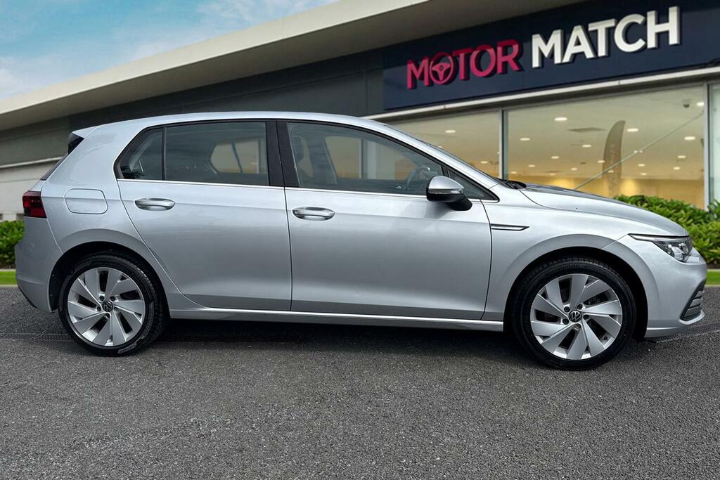 Volkswagen Golf 1.5 Etsi Mhev Style Dsg Euro 6 Ss LE73BFZ Silver #3