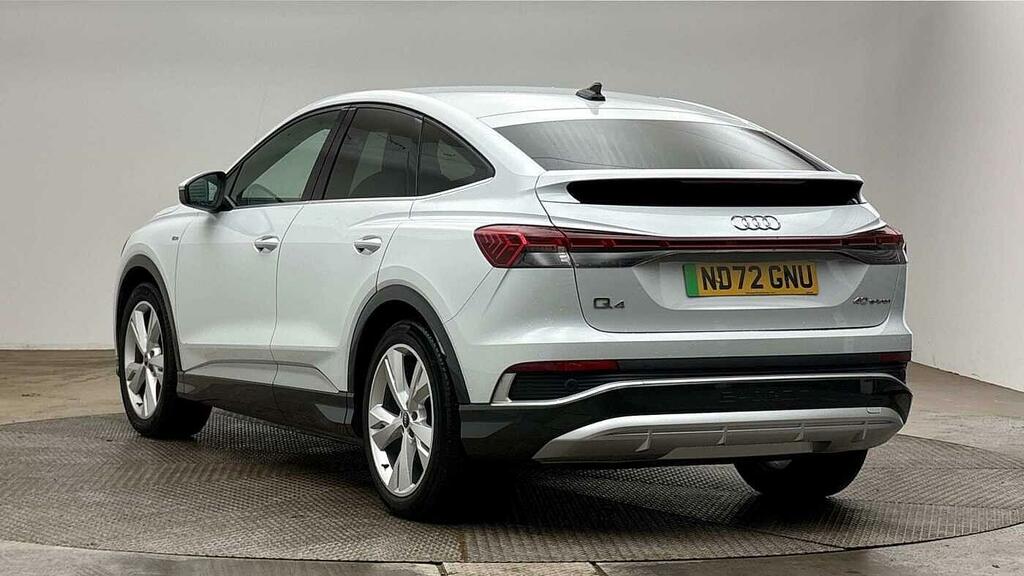 Audi Q4 E Tron Q4 Sportback S Line 40 E-tron 150,00 Kw White #3