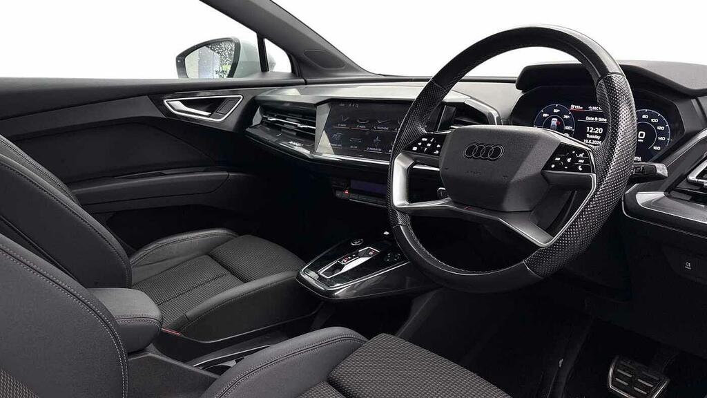 Audi Q4 E Tron Q4 Sportback S Line 40 E-tron 150,00 Kw White #6